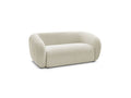 Celine - Canapé Droit Fixe 2 Places - Tissu Lisse