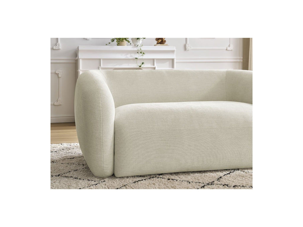 Celine - Canapé Droit Fixe 2 Places - Tissu Lisse