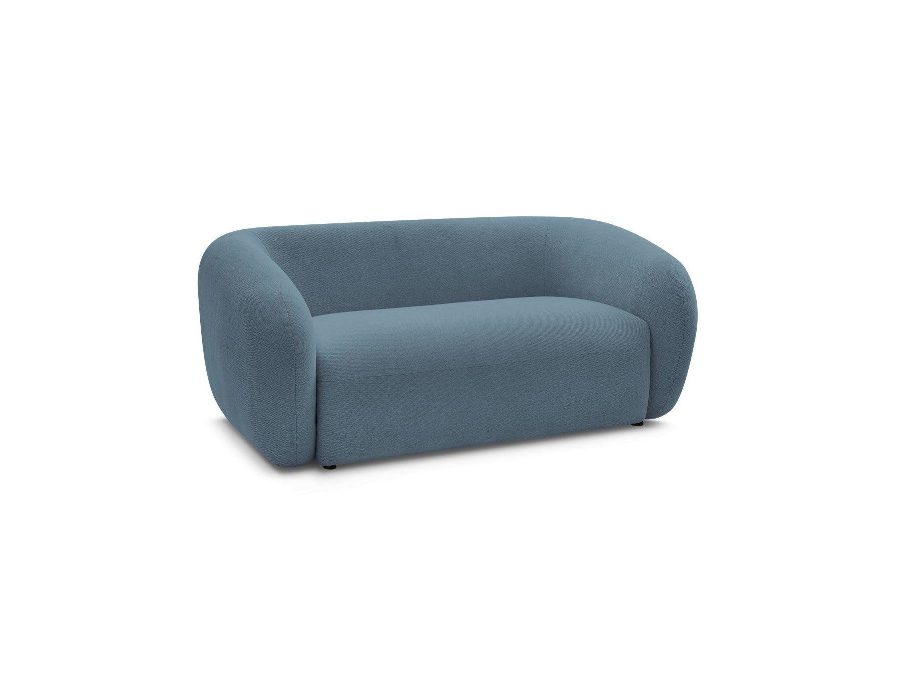 Celine - Canapé Droit Fixe 2 Places - Tissu Lisse
