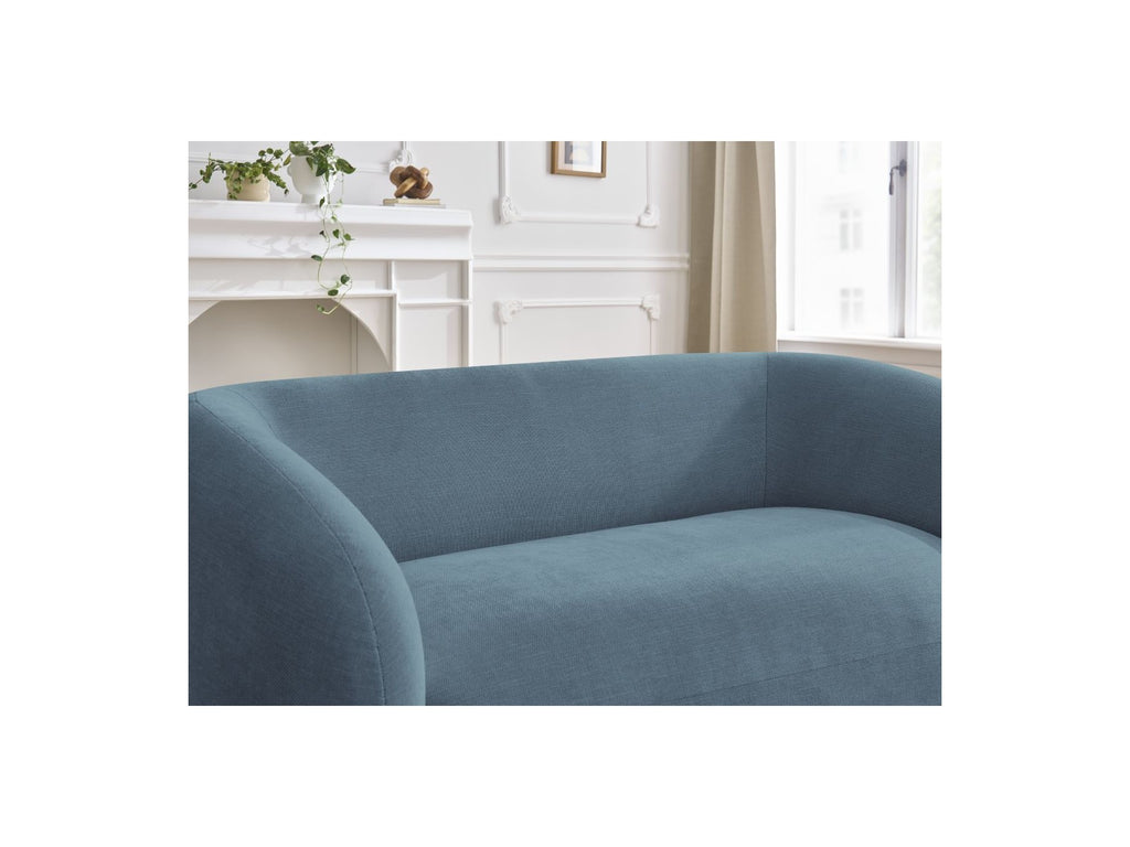 Celine - Canapé Droit Fixe 2 Places - Tissu Lisse