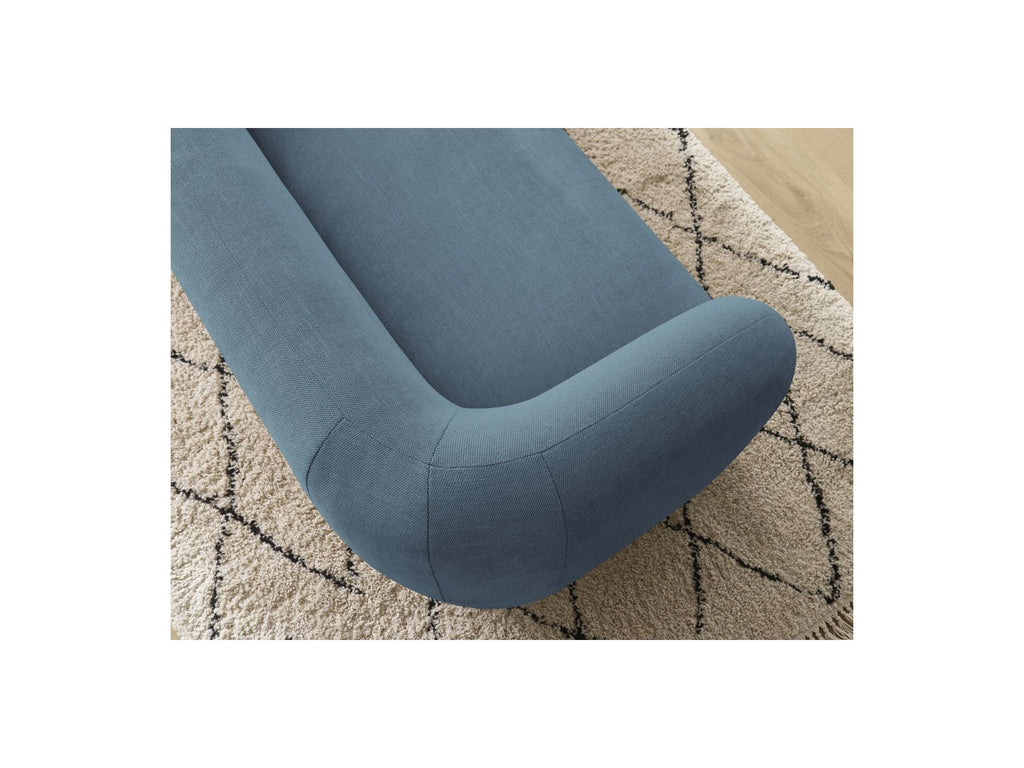 Celine - Canapé Droit Fixe 2 Places - Tissu Lisse
