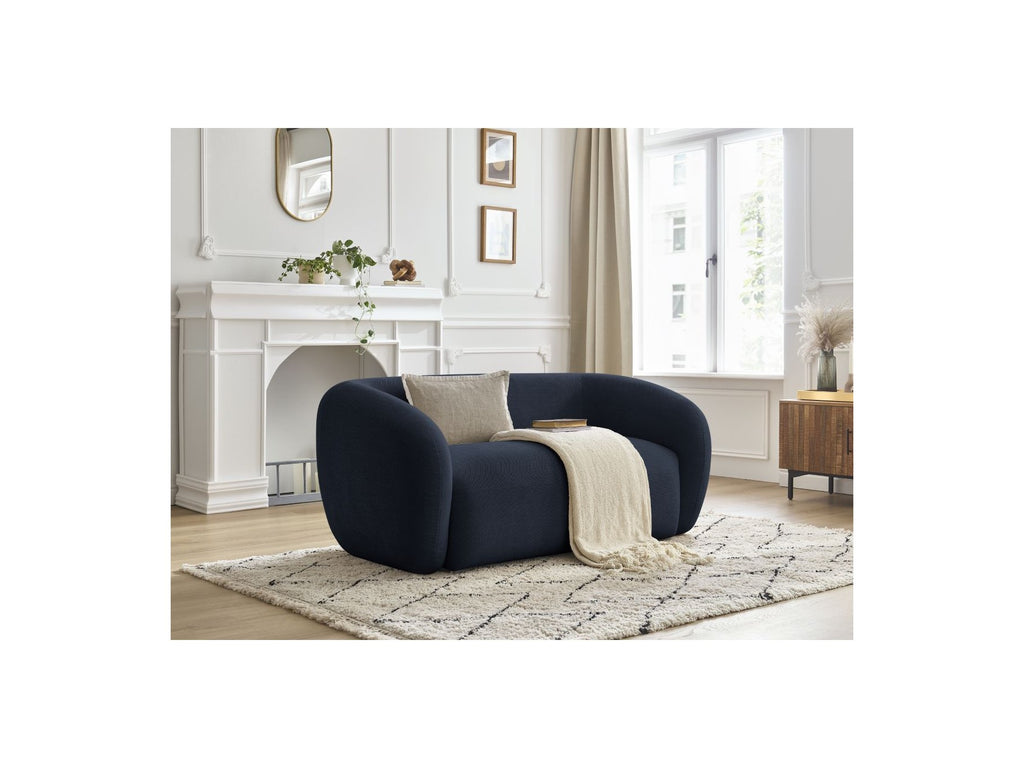 Celine - Canapé Droit Fixe 2 Places - Tissu Lisse