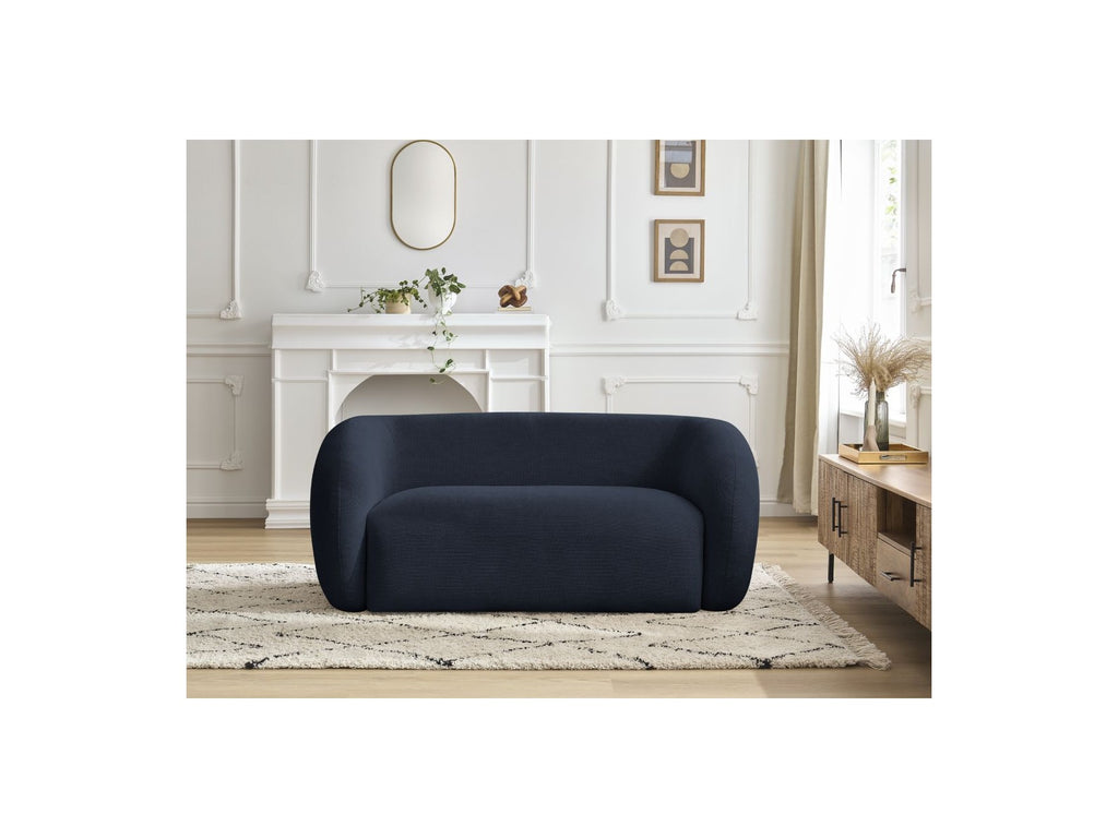 Celine - Canapé Droit Fixe 2 Places - Tissu Lisse