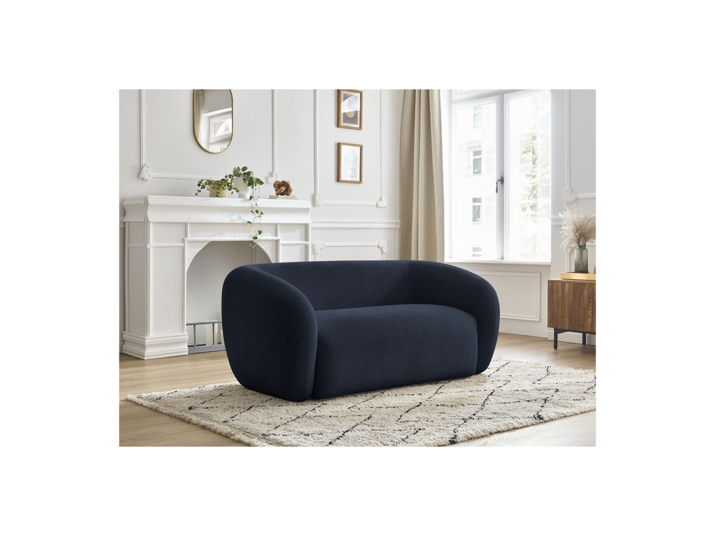 Celine - Canapé Droit Fixe 2 Places - Tissu Lisse