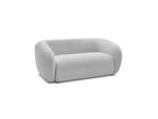 Celine - Canapé Droit Fixe 2 Places - Tissu Lisse