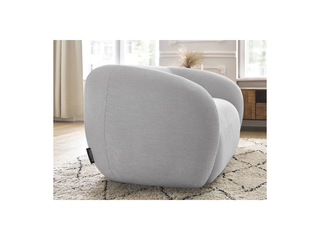 Celine - Canapé Droit Fixe 2 Places - Tissu Lisse