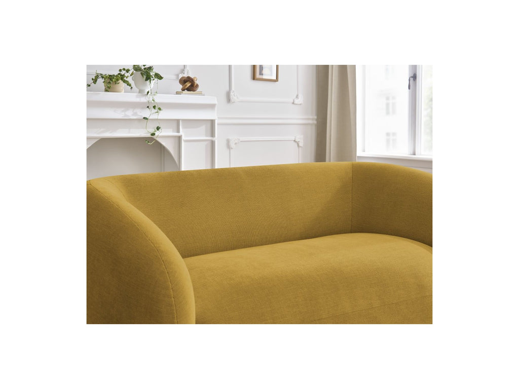 Celine - Canapé Droit Fixe 2 Places - Tissu Lisse