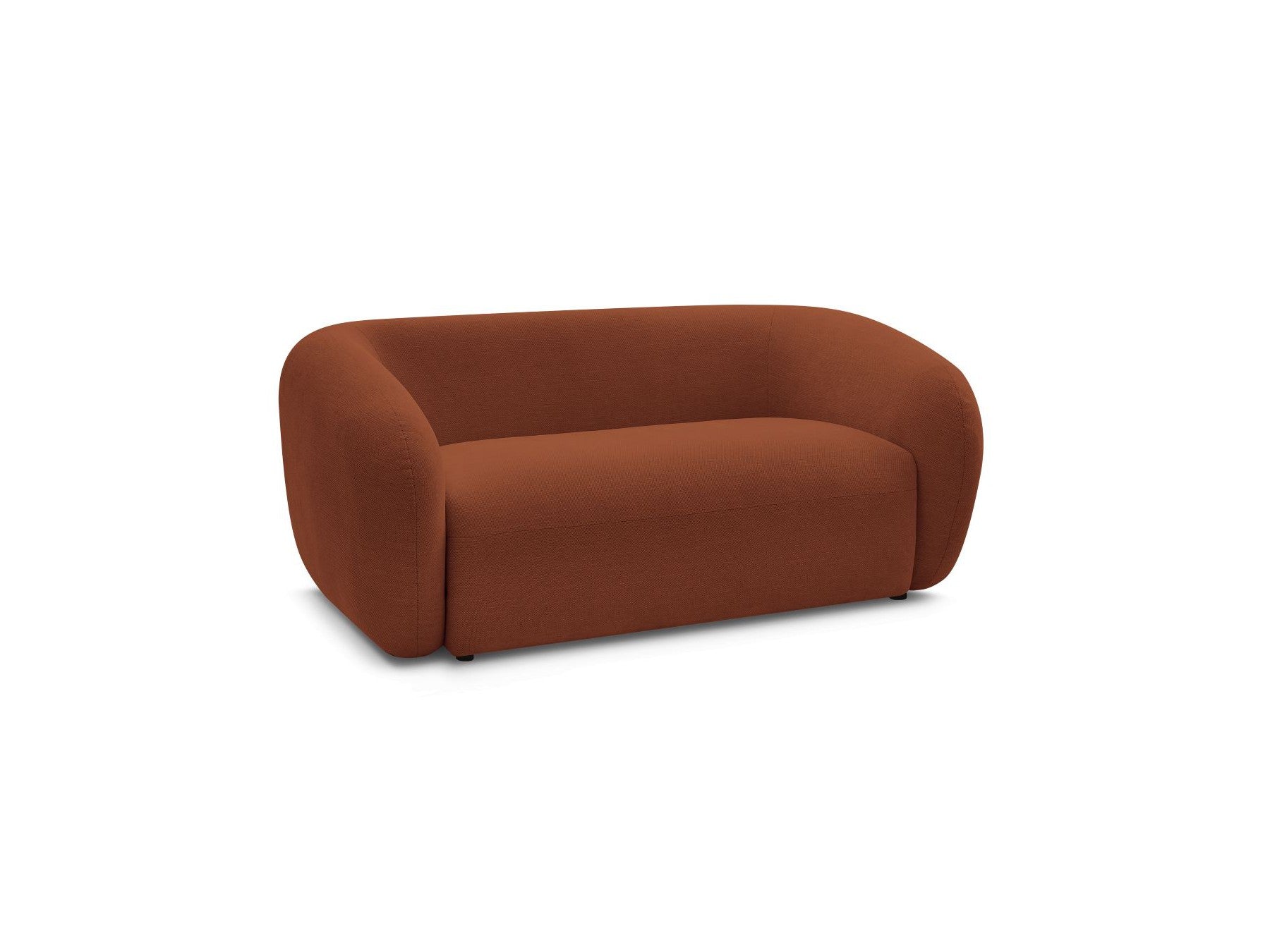 Celine - Canapé Droit Fixe 2 Places - Tissu Lisse