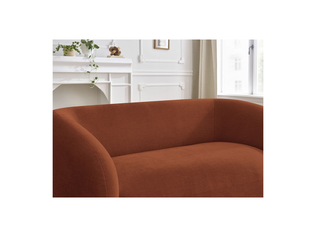 Celine - Canapé Droit Fixe 2 Places - Tissu Lisse