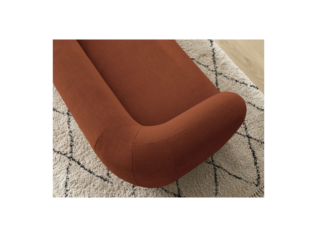 Celine - Canapé Droit Fixe 2 Places - Tissu Lisse