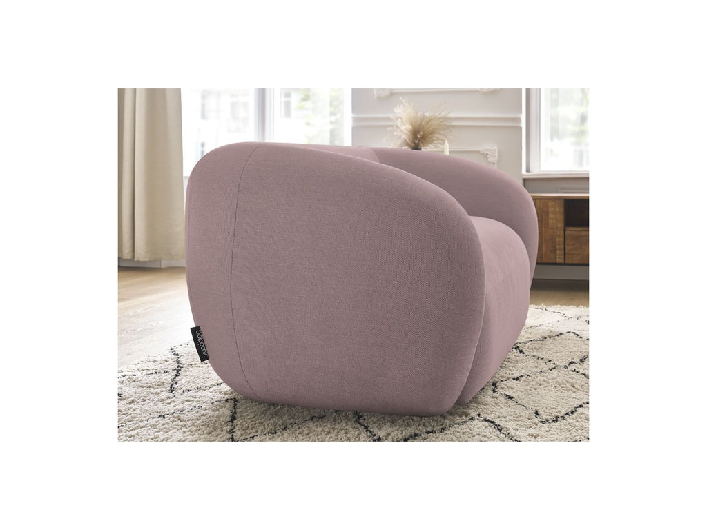 Celine - Canapé Droit Fixe 2 Places - Tissu Lisse