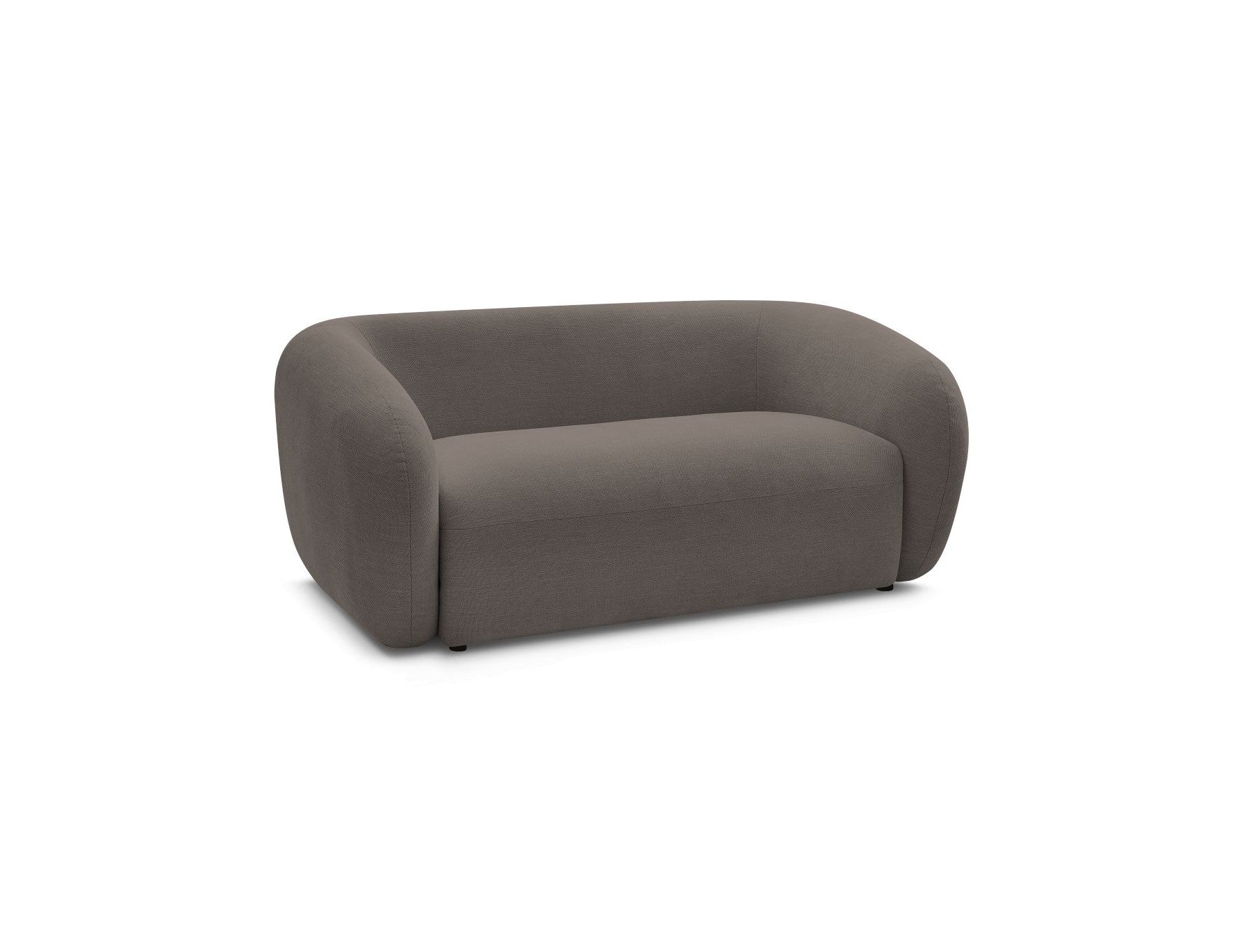Celine - Canapé Droit Fixe 2 Places - Tissu Lisse