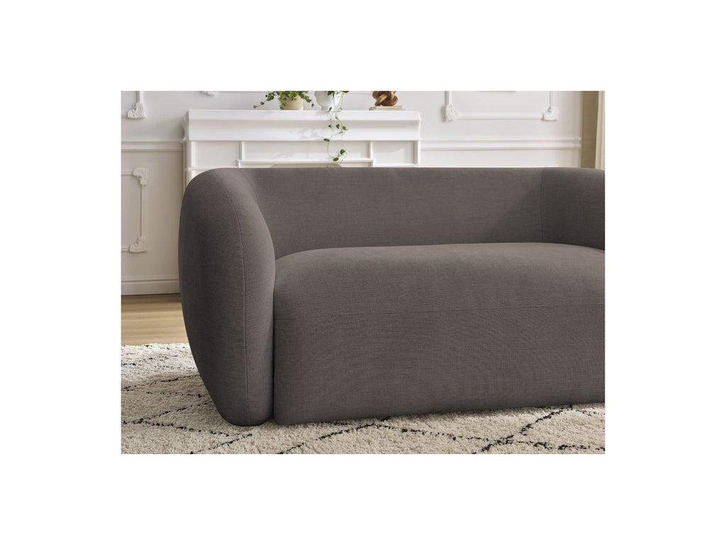Celine - Canapé Droit Fixe 2 Places - Tissu Lisse