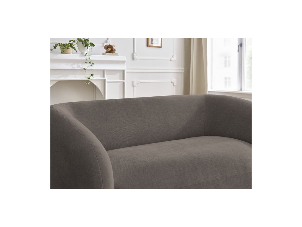 Celine - Canapé Droit Fixe 2 Places - Tissu Lisse
