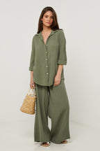 Chemise - Kaki - Femme