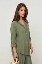 Chemise - Kaki - Femme