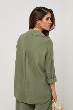 Chemise - Kaki - Femme