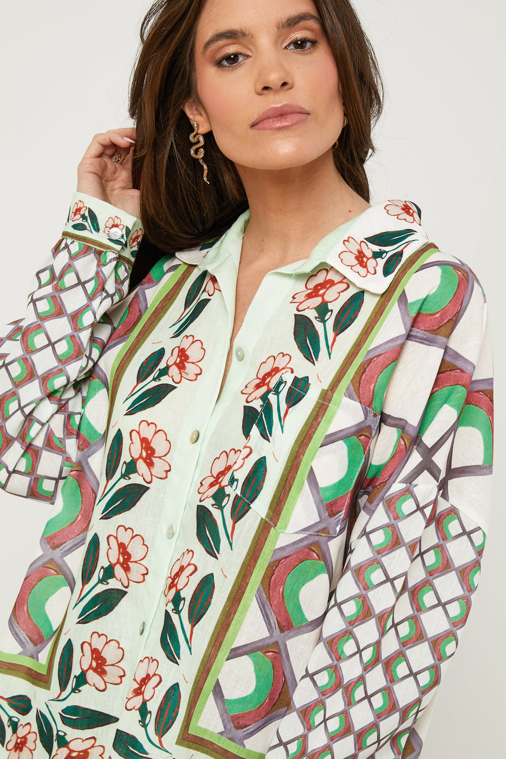 Shirt - Green - Women