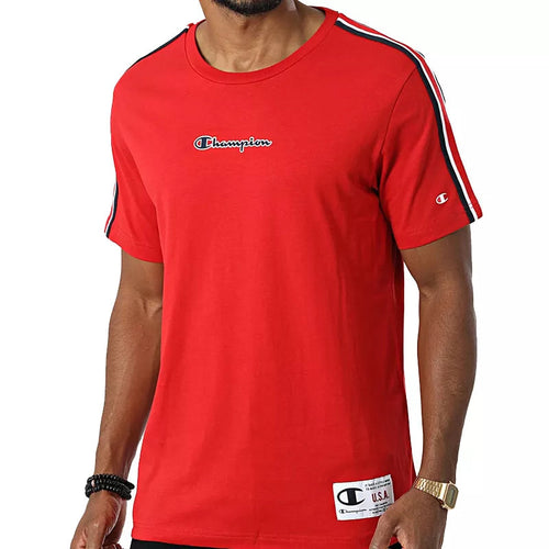 T-Shirt Champion Crewneck - Rouge