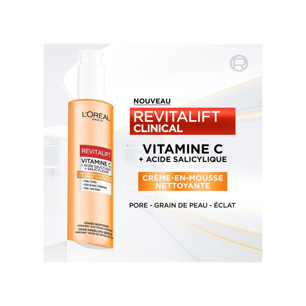 Revitalift Clinical Vitamin C Cleansing Cream-In-Foam