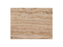 Round Dining Table - Boecia - Natural Travertine