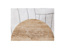 Table Basse - Boecia - Travertin Naturel - 2 Tailles