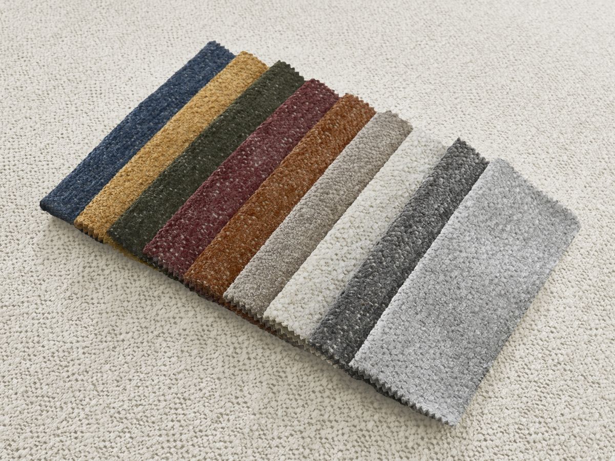 Atilla - Canapé D'Angle Convertible Coffre - Tissu Chiné - Angle Droit
