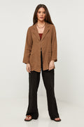 Jacket - Camel - Women