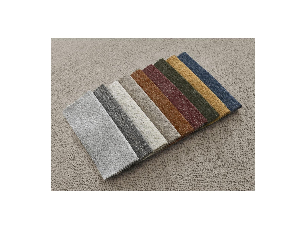 Atilla - Canapé D'Angle Convertible Coffre - Tissu Chiné - Angle Gauche