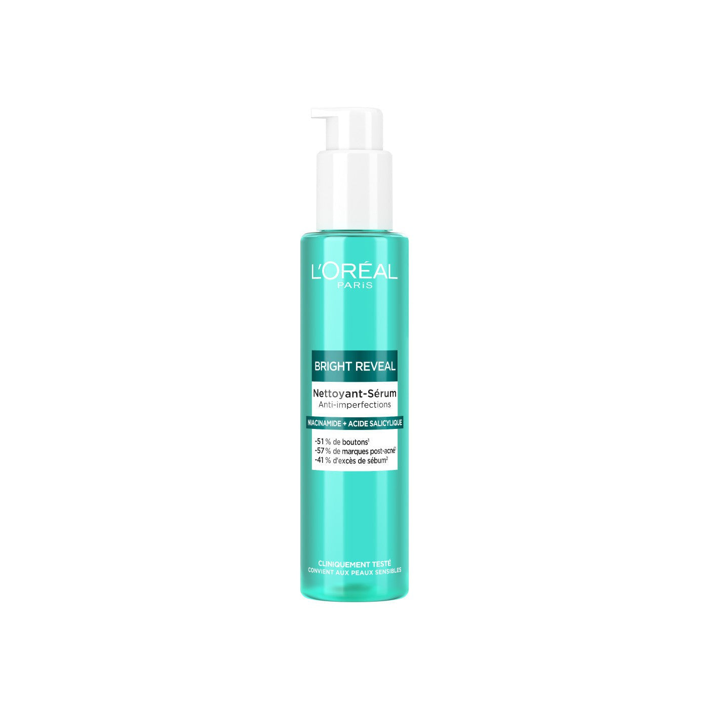Bright Reveal Niacinamide & Salicylic Acid Anti-Blemish Cleanser-Serum
