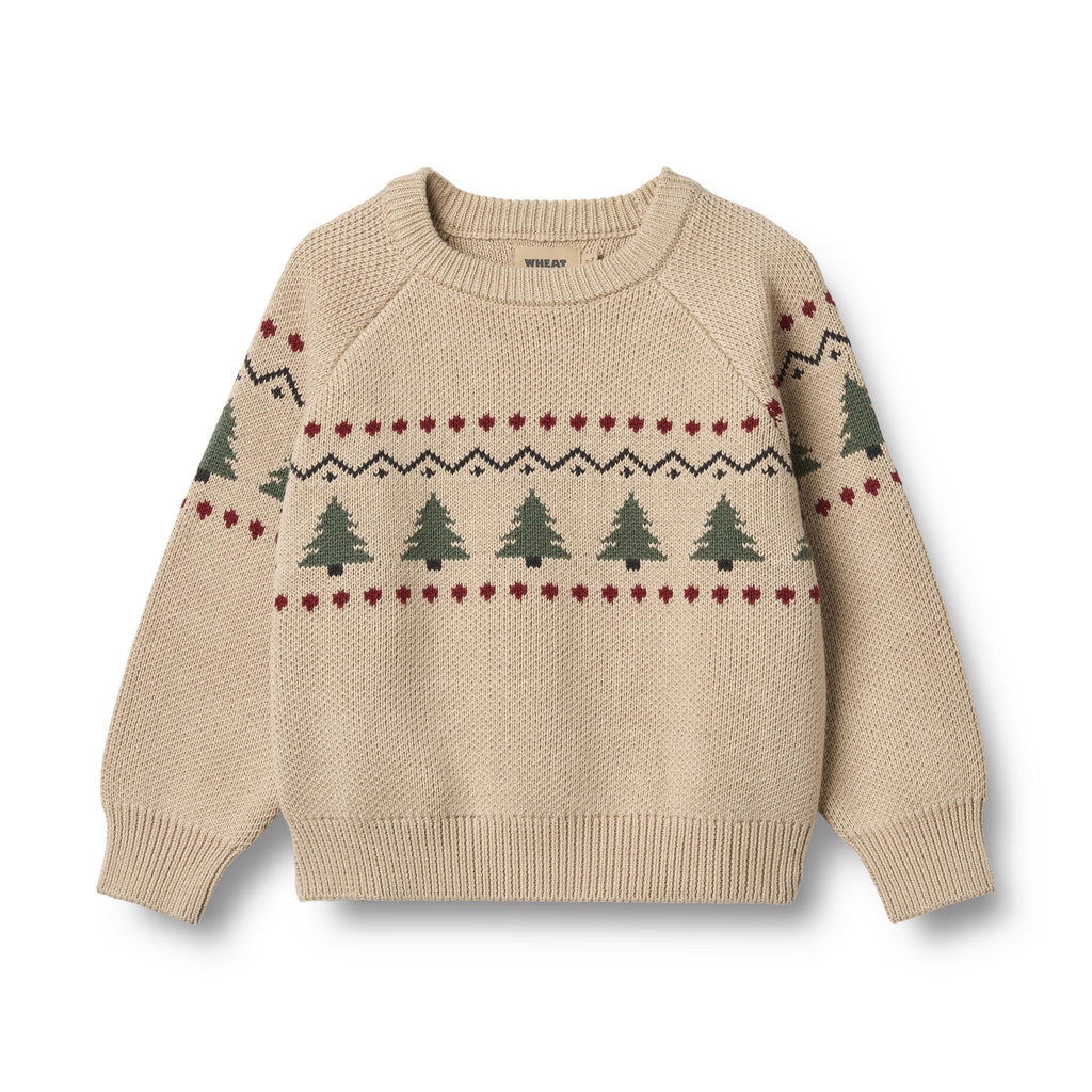 Pull Jacquard Balou - Warm Sand - Enfant