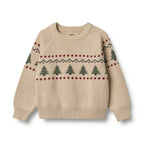 Pull Jacquard Balou - Warm Sand - Enfant