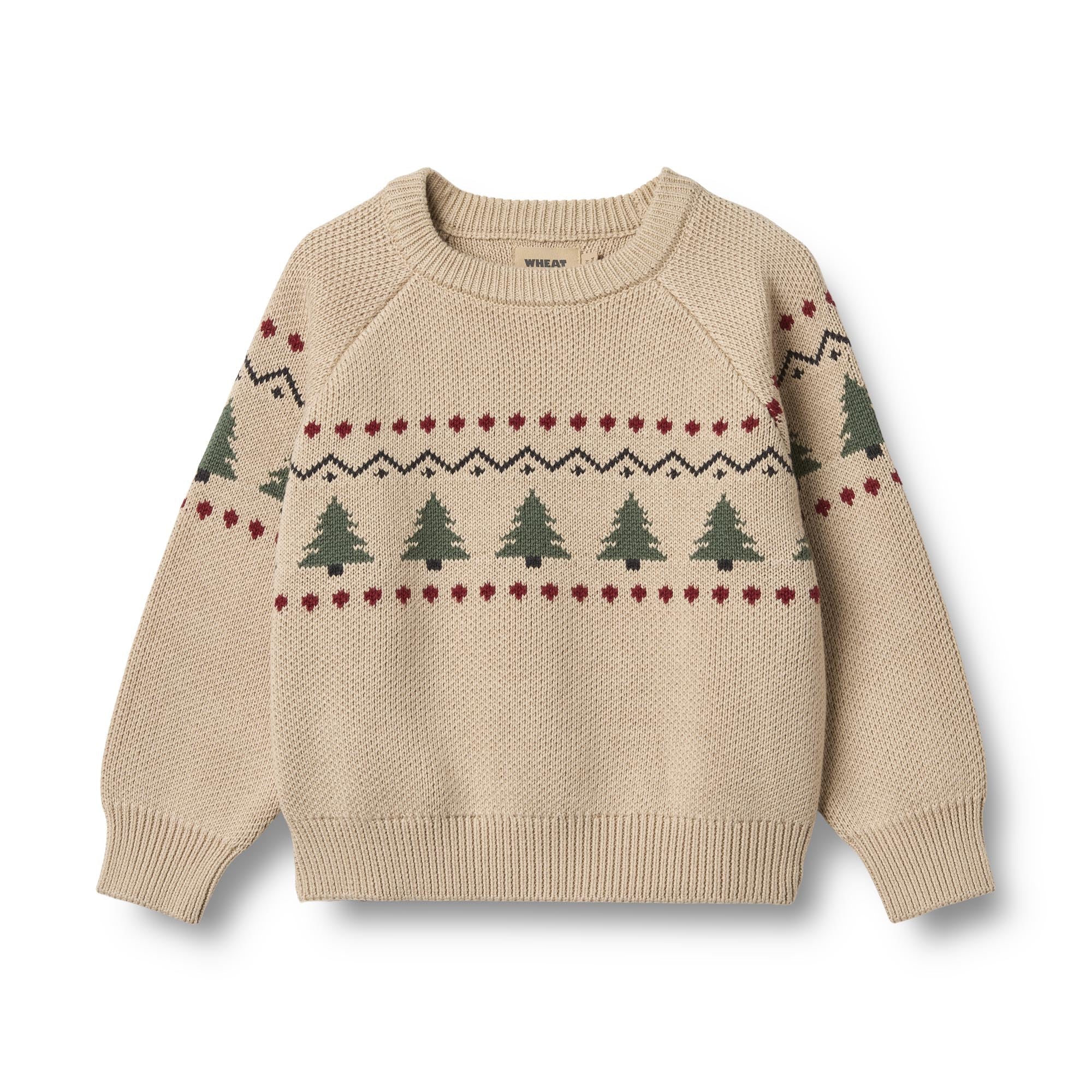 Pull Jacquard Balou - Warm Sand - Enfant