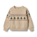 Jersey Balou Jacquard - Warm Sand - Niño