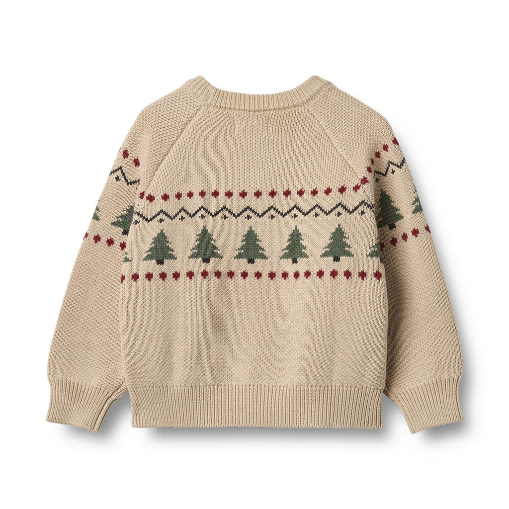Pull Jacquard Balou - Warm Sand - Enfant