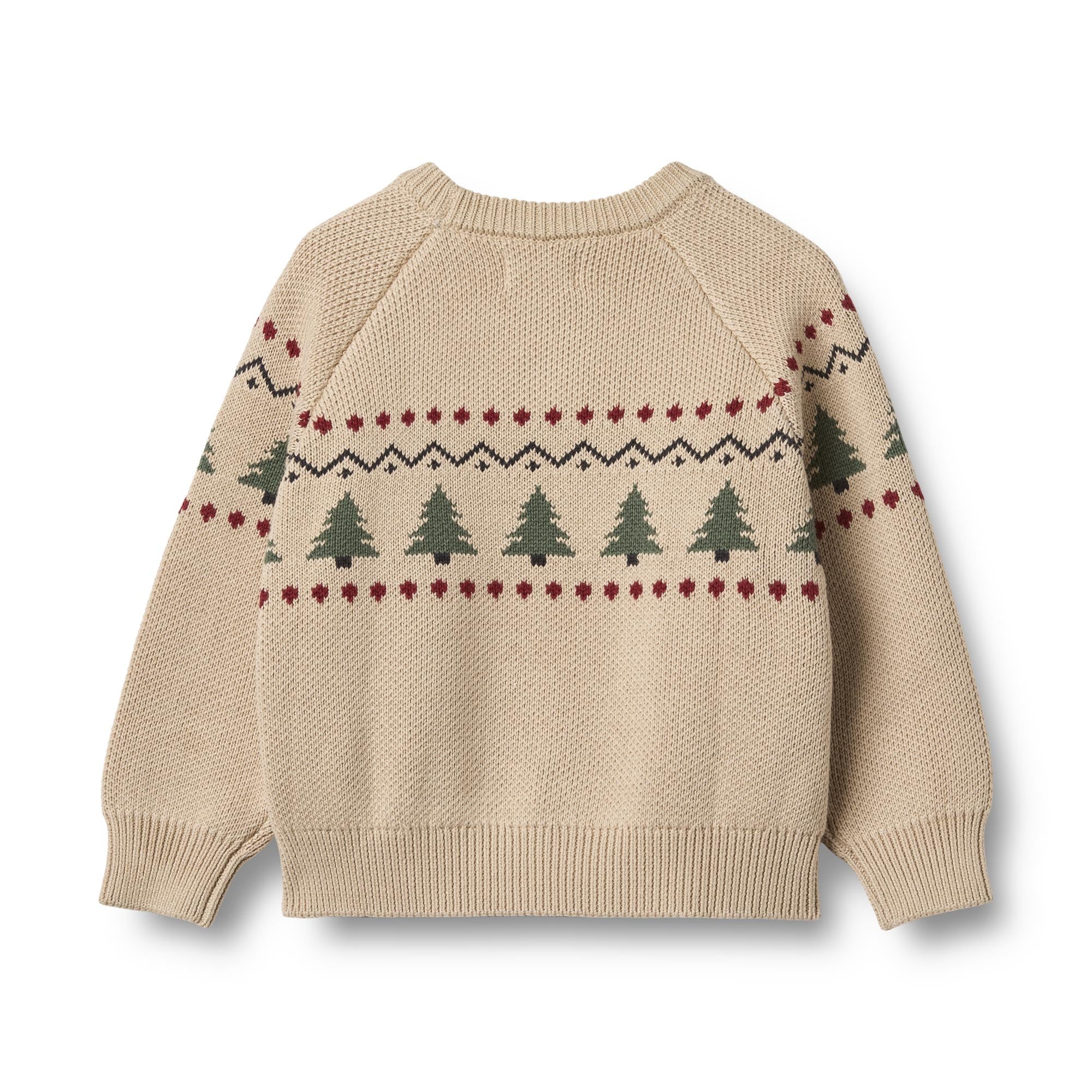 Pull Jacquard Balou - Warm Sand - Enfant