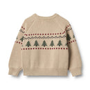 Jersey Balou Jacquard - Warm Sand - Niño
