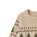 Jersey Balou Jacquard - Warm Sand - Niño