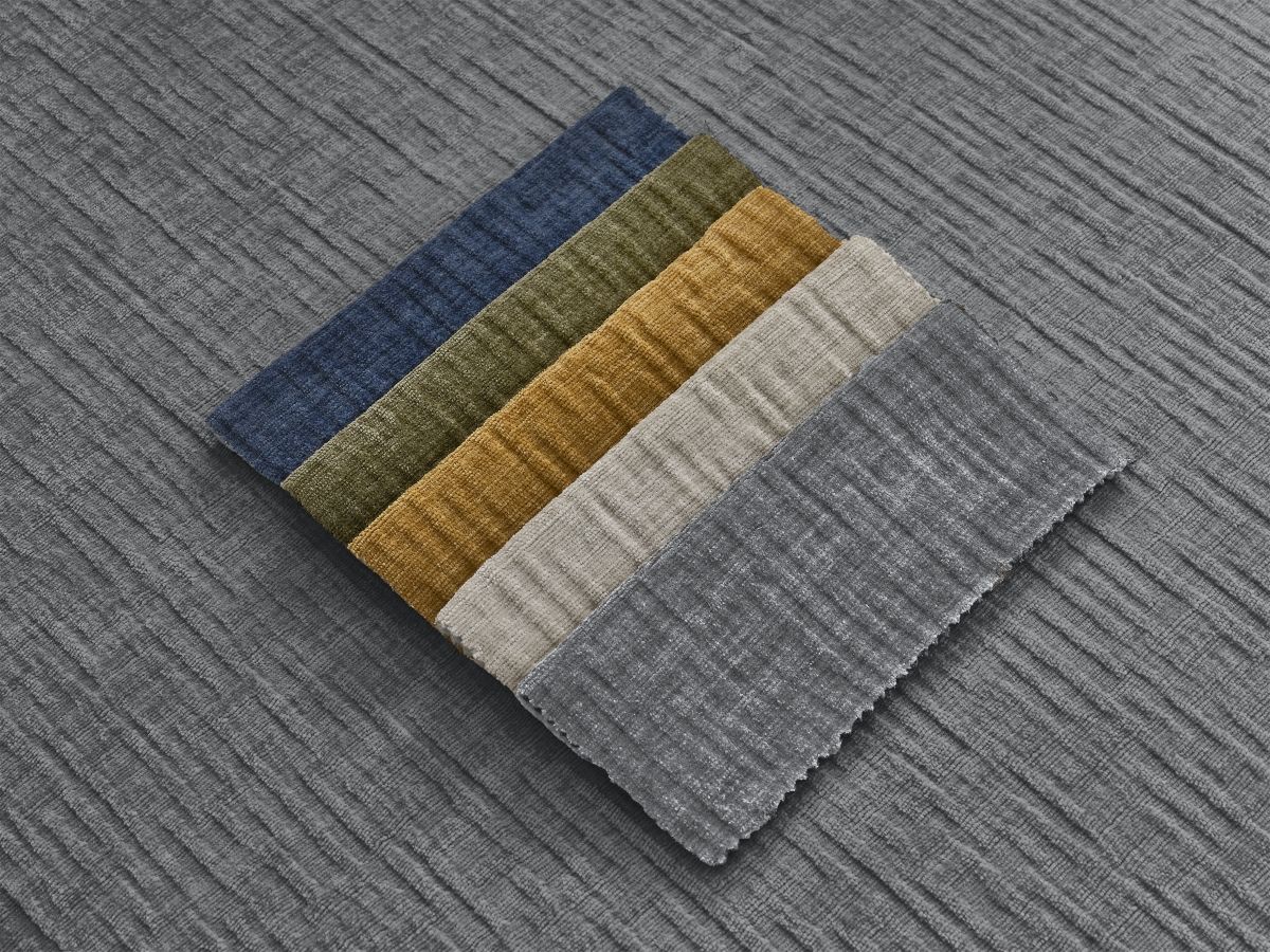 Atilla - Canapé D'Angle Convertible Coffre - Tissu Texturé - Angle Droit