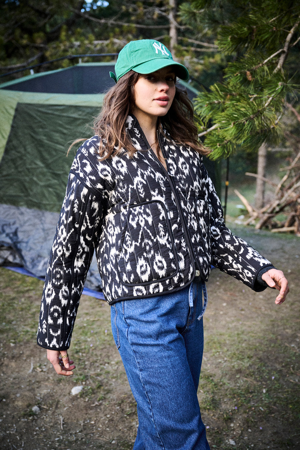 Chaqueta Gaspard - Estampado Ikat