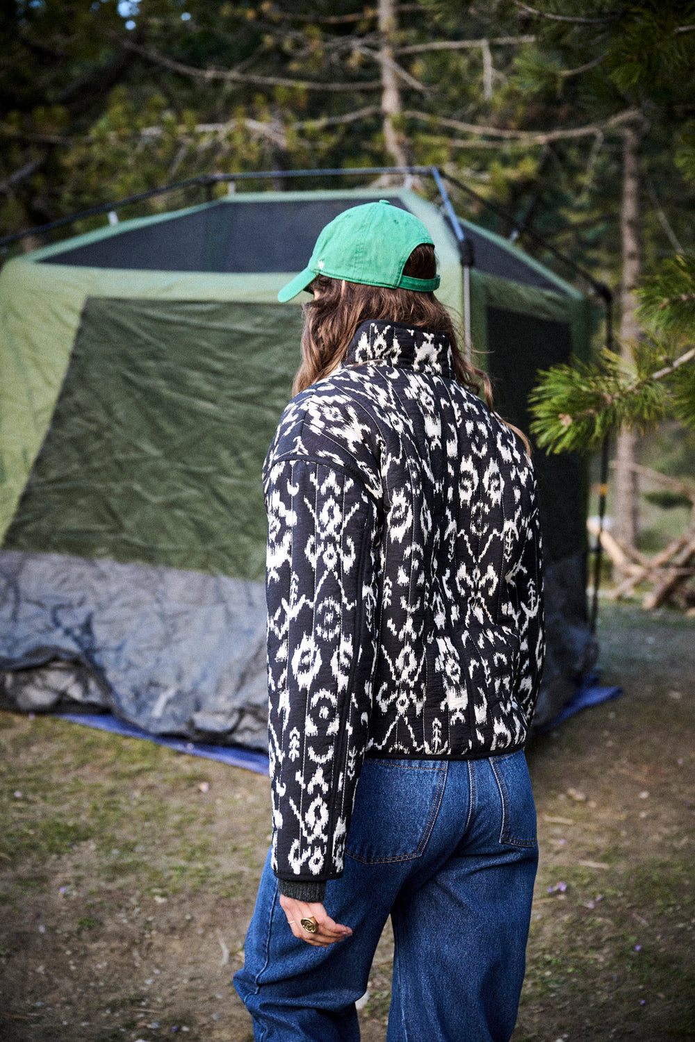 Chaqueta Gaspard - Estampado Ikat