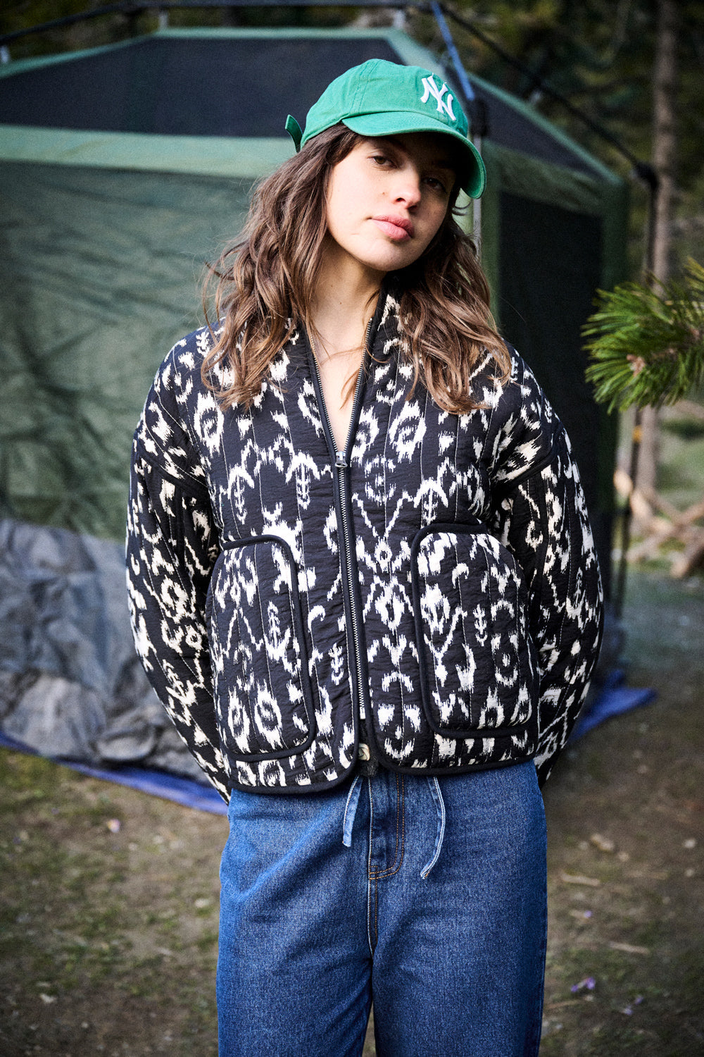 Chaqueta Gaspard - Estampado Ikat
