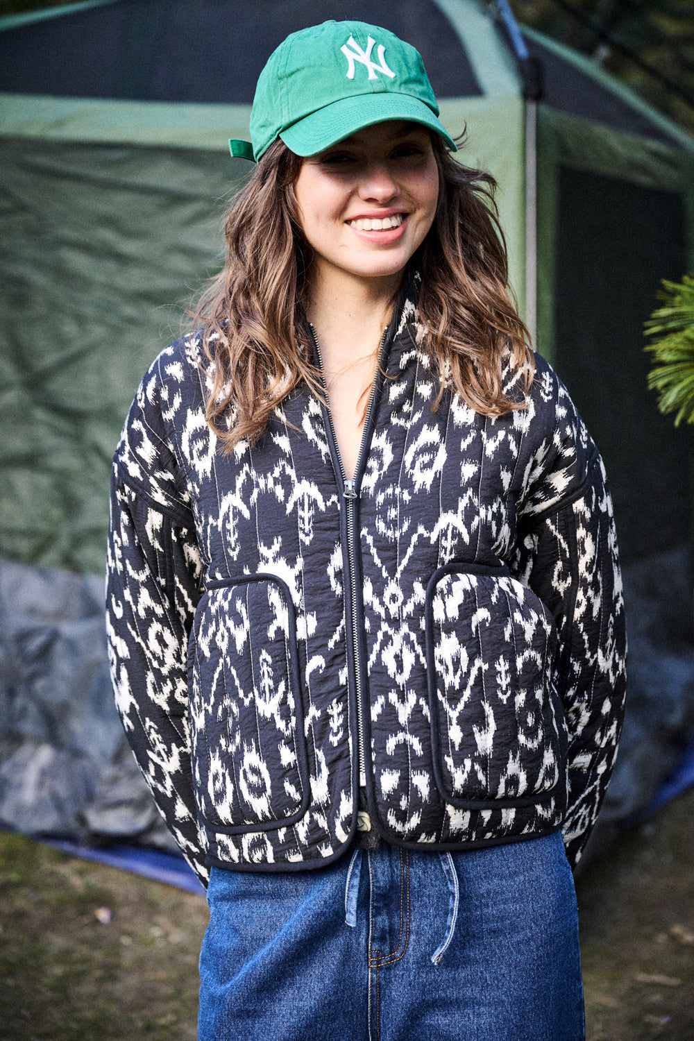Chaqueta Gaspard - Estampado Ikat