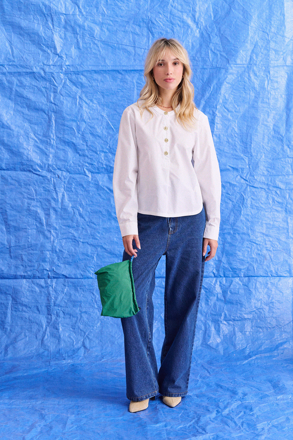 Blouse Bellamy - Blanc