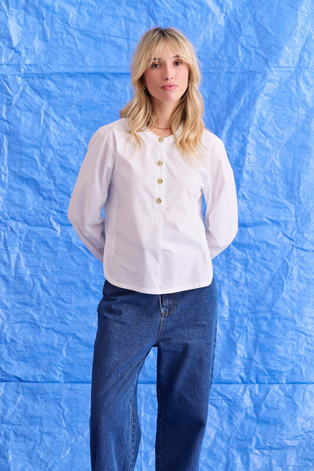 Blouse Bellamy - Blanc