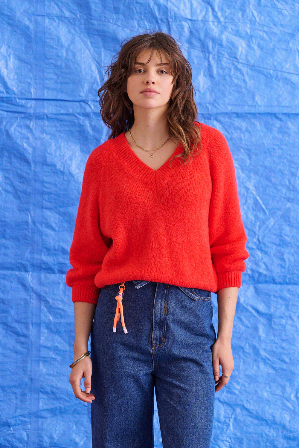 Pull Melodie - Rouge
