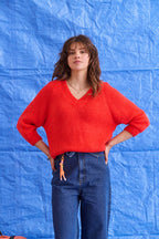 Pull Melodie - Rouge