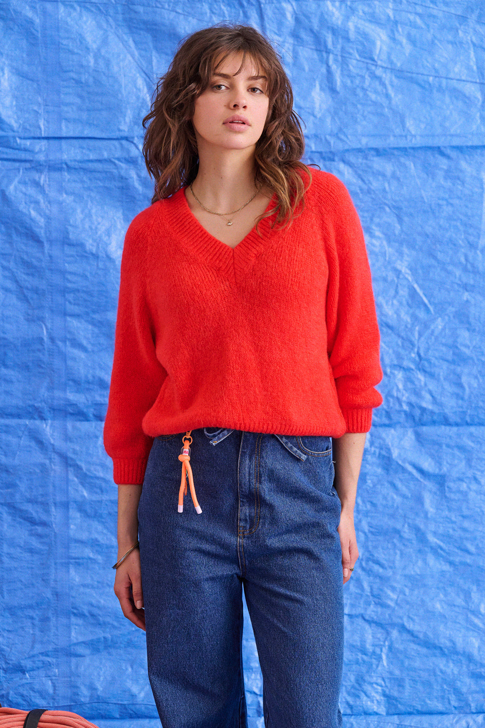 Pull Melodie - Rouge