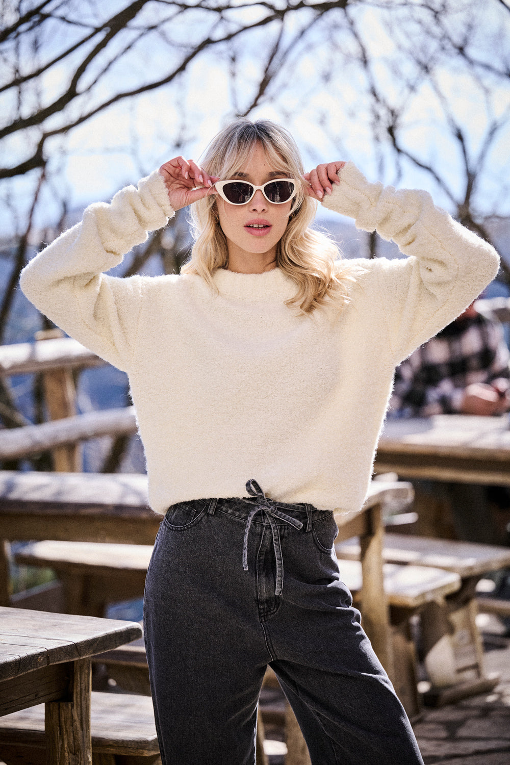 Pull Maddox - Blanc