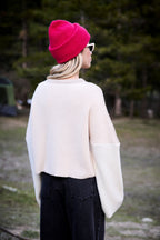 Pull Mamma - Beige Bicolore